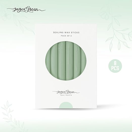 Green Wax Seal Sticks, 8 Pack, Cards & More - Image 5