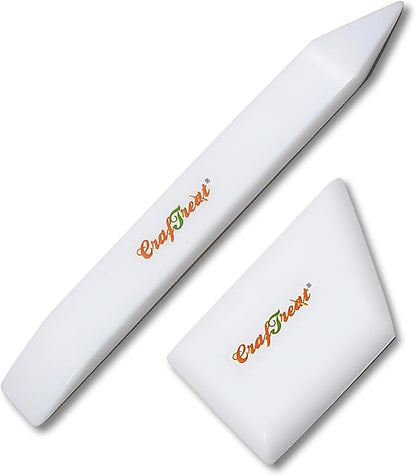 CrafTreat Teflon Bone Folder and Scoring Tool Set by CrafTreat