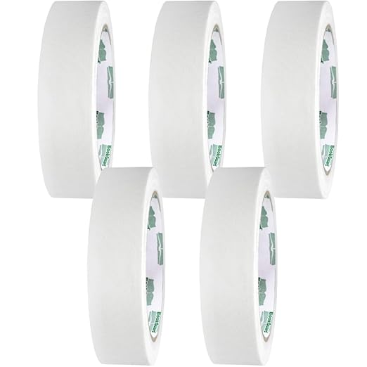 BookGuard 1 Inch White Premium Bookbinding Repair Cloth Tape, Acid-Free Cloth by ChromaLabel