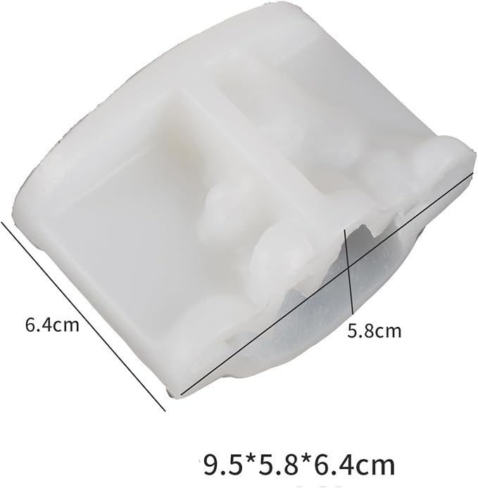 Rose Cat Candle Animal Resin Casting Soap Making Molds Silicone - Image 4
