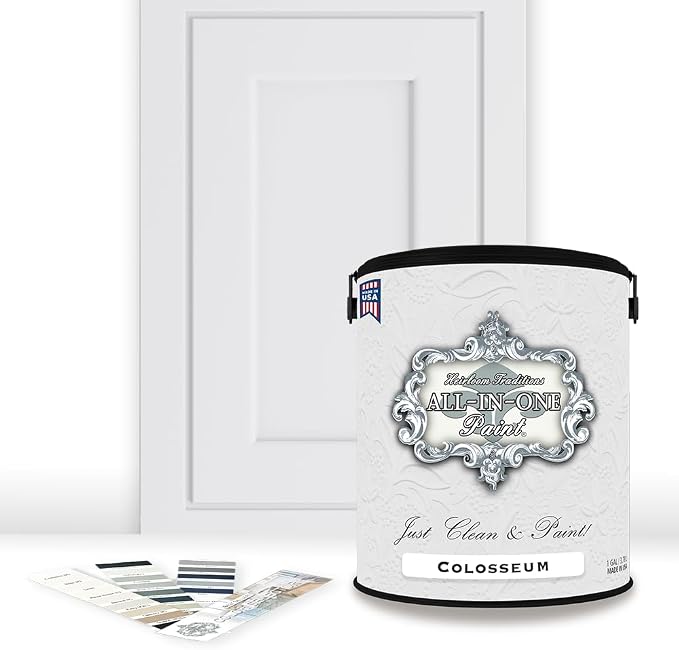 ALL-IN-ONE Paint, Durable cabinet and furniture paint. Built in primer and top by HeirloomTraditionsPaint