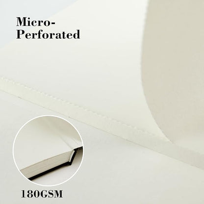 CuppaClip Sketch Book Hardcover Drawing Pad 300GSM Acid-Free Paper Spiral Bound - Image 5