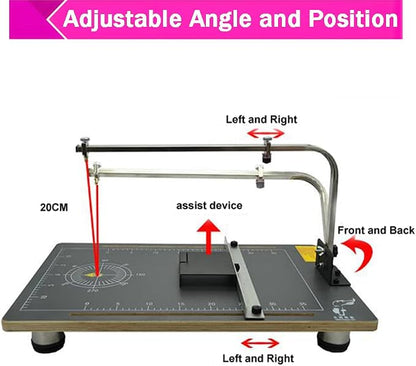 Tabletop Hot Wire Foam Cutter Hot Wire Cutter 22.8x15in Foam Sponge Cutting - Image 2
