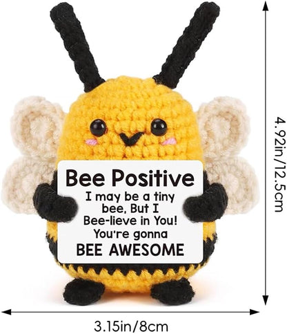 Bee Pin Cushion, Handmade Knitted Pincushions, Cute Pin Cushions Needle Holders - Image 2