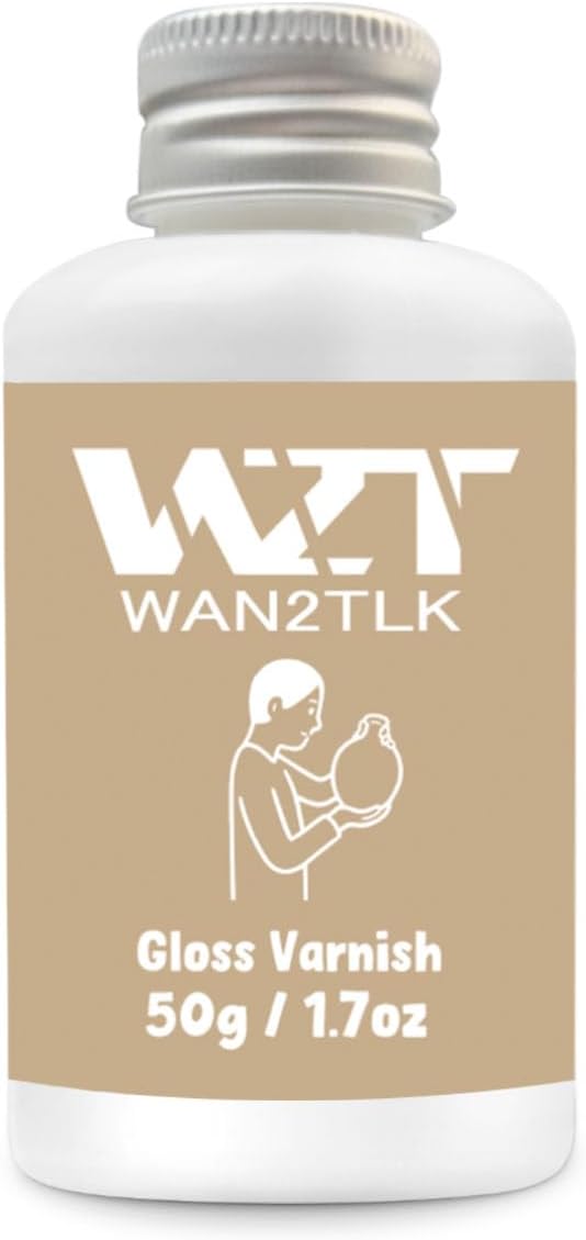 50ml Air Dry Clay Glaze & Varnish by WAN2TLK