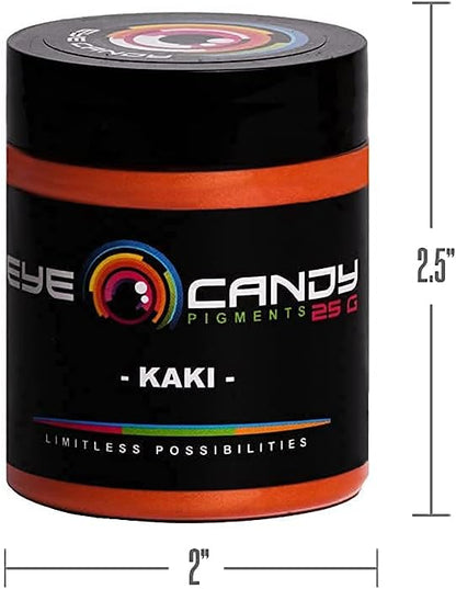Eye Candy Pigments Premium Orange Mica Powder - Image 7