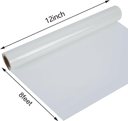 guangyintong Reflective White Heat Transfer Vinyl HTV Rolls - Image 2