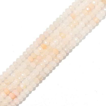 Natural Pink Aventurine Beads 4x2mm 120pcs Faceted Rondelle Loose Semi Gemstone by Beadia