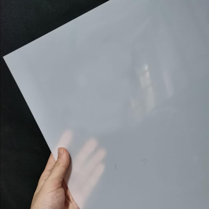 10 Pack 7.5 Mil Blank Stencil Sheets 12 x 24 inch Mylar Sheet Milky Translucent - Image 4