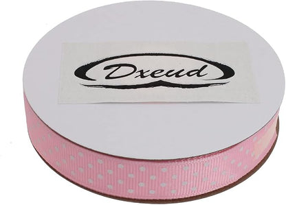 Polka Dot Grosgrain Ribbon 25 Yard Each Roll 100% Polyester - Image 3