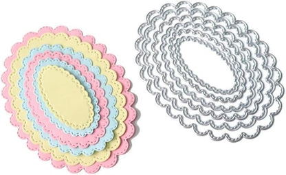 Mvchifay Cutting Dies for Card Making Metal Die-Cuts Scrapbooking Tool Hollow - Image 4