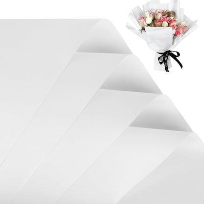 FUHITIM 20 Sheets Flower Wrapping Paper -Waterproof Floral Bouquet Wrapping by FUHITIM