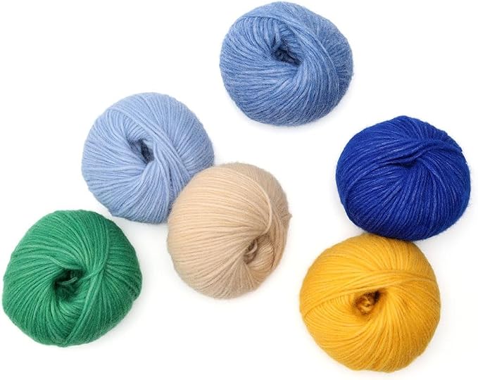 Pullu - Baby Alpaca Merino Wool Yarn Set of 3 Skeins Worsted Weight - Sourced - Image 9