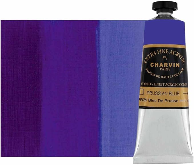 Charvin Extra Fine Professional Acrylic Paint - Image 2
