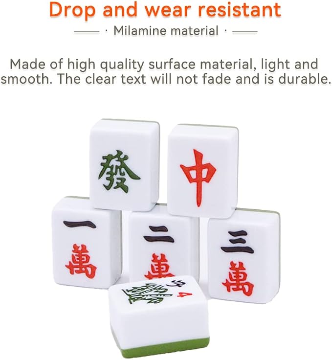 drizzle Chinese Mahjong Game Set - Image 4