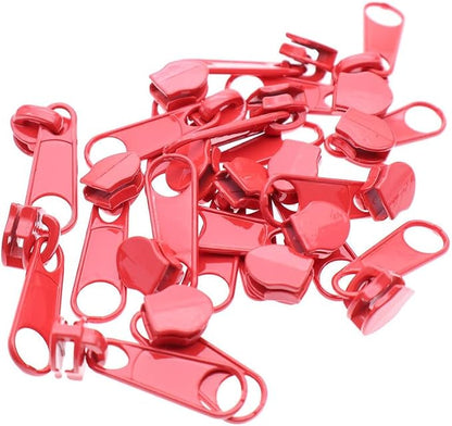 Leekayer #5 Red Nylon Zippers by The Yards Bulk 10 Yards Coil Zipper Tape - Image 7