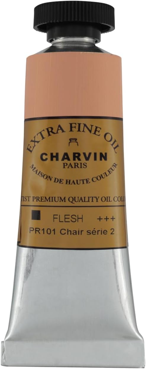 Charvin Extra Fine Oil Paint, Flesh 20 ml - Image 2