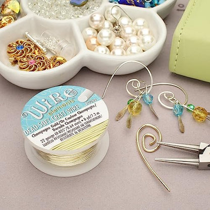 The Beadsmith Wire Elements Craft Wire – Tarnish Resistant, Soft Temper - Image 2