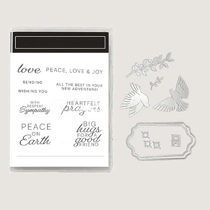 2025-2026 Stamps and Dies for Card Making, Stamps and Dies Set 2025 for by HITKUZ