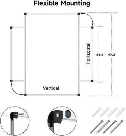 XBoard Magnetic Whiteboard 48 x 36, Dry Erase Board - Image 5