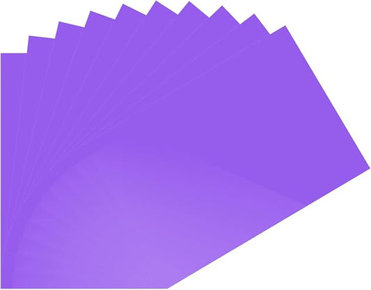 DMiotech 10Pcs Correction Gel Light Filter Overlay Transparent Plastic PVC by DMiotech
