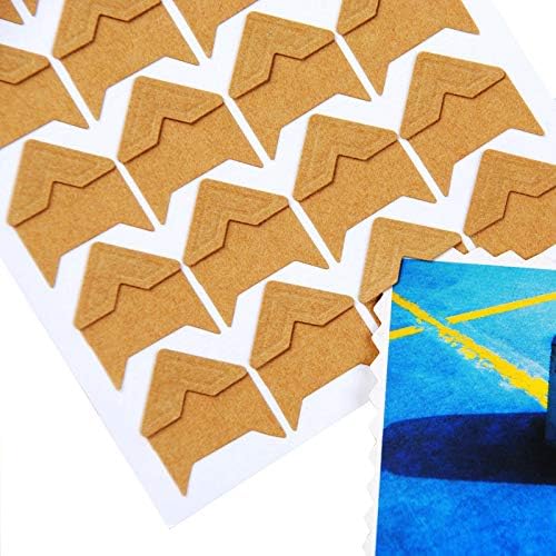 360 Count Self-Adhesive Acid Free Photo Corners Scrapbooks Memory Books by Pulaisen
