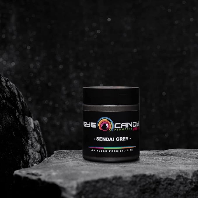 Eye Candy Pigments Premium Grey Mica Powder - Image 5