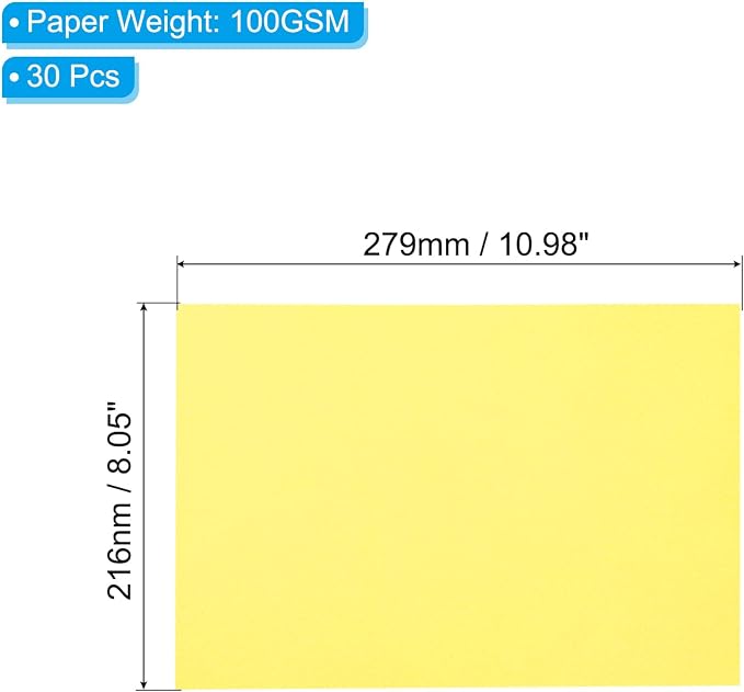 PATIKIL 30 Sheets Vellum Paper 8.5x11inches, Printable Translucent Paper 100GSM - Image 2