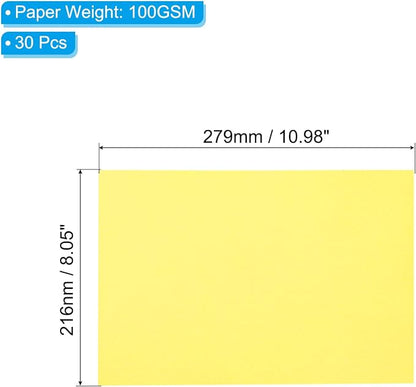 PATIKIL 30 Sheets Vellum Paper 8.5x11inches, Printable Translucent Paper 100GSM - Image 2