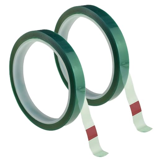 HAHIYO Clear Green 0.5Inch 2Rolls Floral Tape Waterproof Florist Tape Flower by HAHIYO