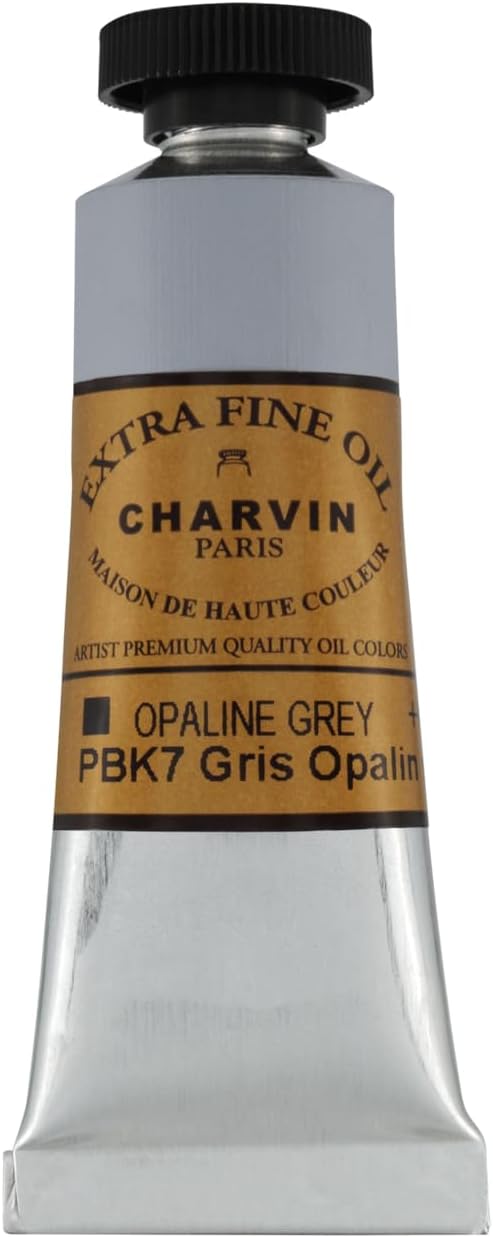 Charvin Extra Fine Oil Paint, Opaline Grey 20 ml - Image 2
