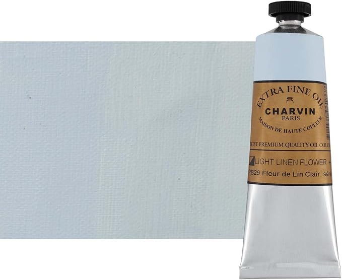 Charvin Extra Fine Oil Paint, Linen Flower Light 60 mL by Unknown