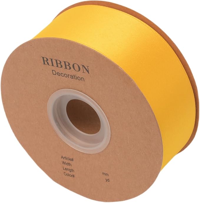 Double Side Satin Ribbon, Continuous 20 Yards, Use by Unknown