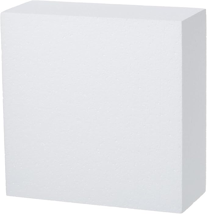 Crafare Craft Foam Blocks 10X10X4 Inch Polystyrene Squares Foam Block - Image 6