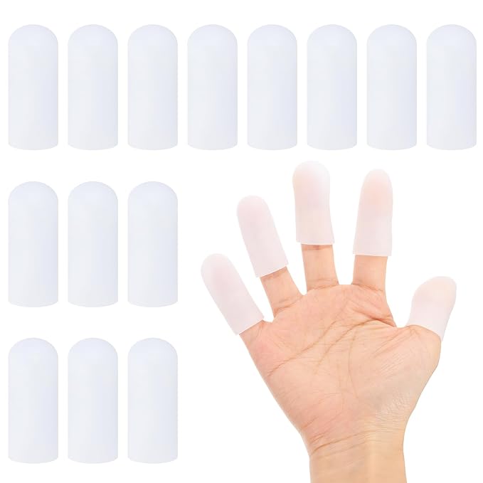 PATIKIL Gel Finger Cots 2"x0.79" by PATIKIL