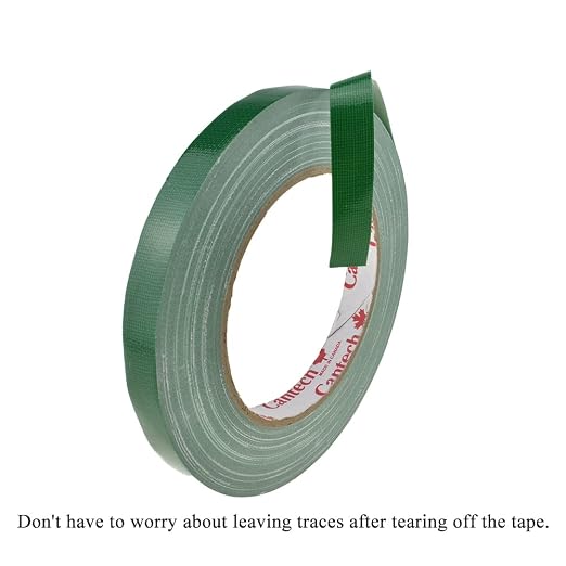 HAHIYO Green 0.5Inch Wide 2Rolls Floral Tape Waterproof Florist Tape Flower - Image 3
