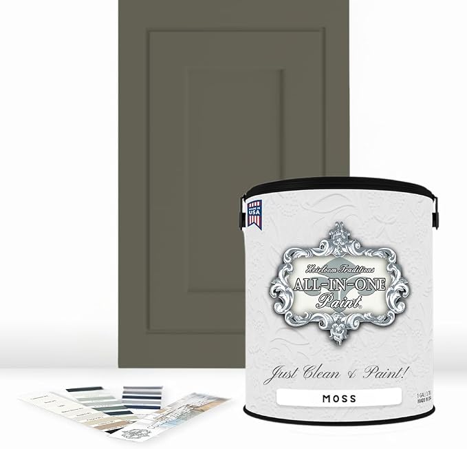 ALL-IN-ONE Paint, Durable cabinet and furniture paint. Built in primer and top by HeirloomTraditionsPaint