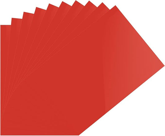 DMiotech 10Pcs Correction Gel Light Filter Overlay Transparent Plastic PVC by DMiotech