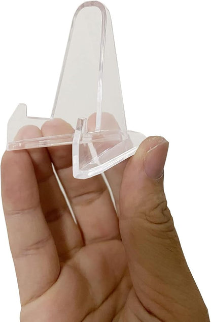36 PCS Acrylic Display Holder Clear Display Easel Stands - Image 4