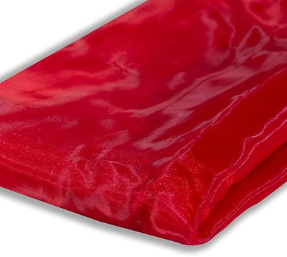 Fynite Red Organza Fabric by The Yard | 5 Yard Long | 44" Wide | Bridal Soft - Image 3