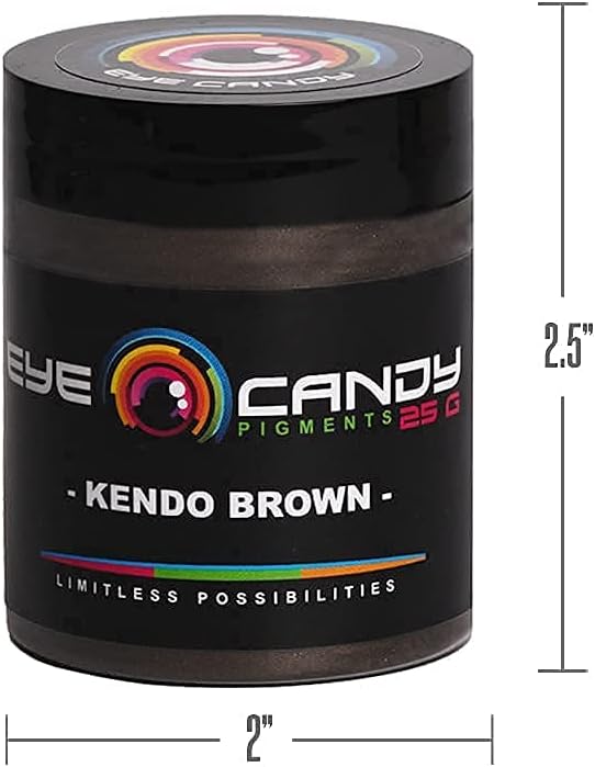 Eye Candy Pigments Premium Brown Mica Powder - Image 5