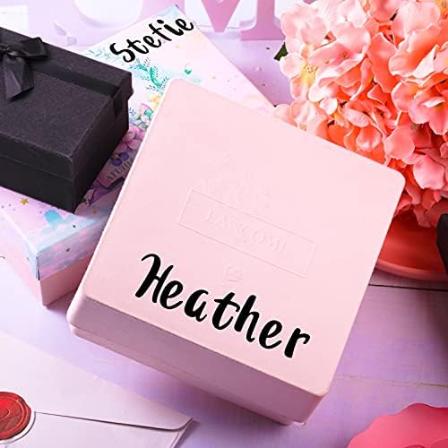 Outus 576 Pieces 8 Sheets Letters Stickers Self Adhesive Vinyl Letter Alphabet - Image 5