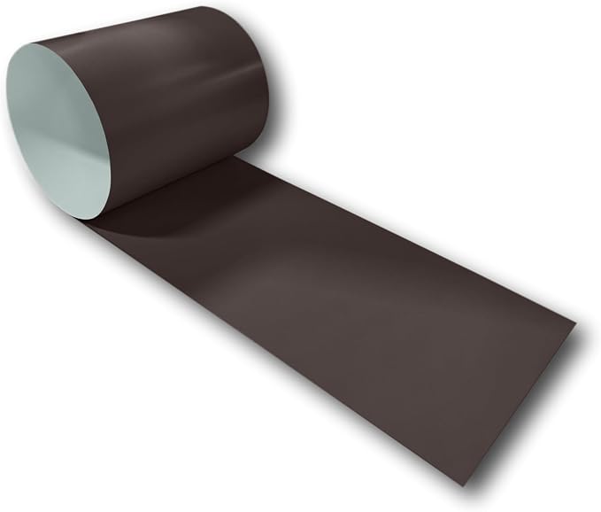 Eagle 1:24 Gauge KYNAR 500 Sheet Metal Flashing Rolls-10 FT Long-Heavy Duty by EAGLE1