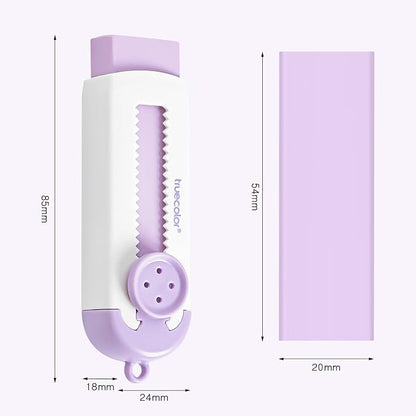 Retractable Eraser, Erasers for Pencils - Image 2