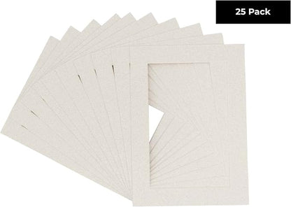 Pack of 25 Acid Free 8x10 Mats Bevel Cut - Image 2