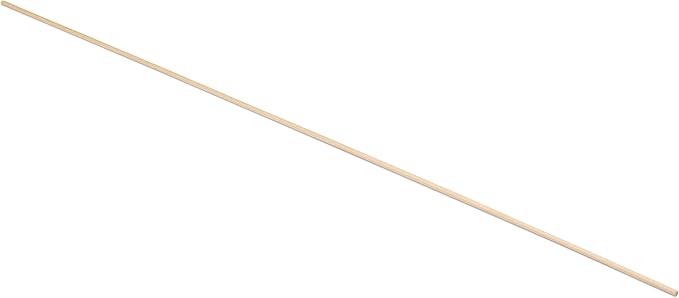 Dowel Rods Wood Sticks Wooden Dowel Rods 1/8 x 24 Inch Unfinished Hardwood - Image 3