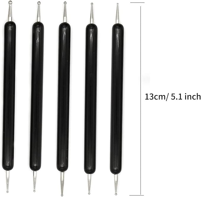 4 Set Embossing Stylus Double End Tracing Dotting Tool, Embossing Art - Image 2