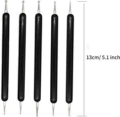 4 Set Embossing Stylus Double End Tracing Dotting Tool, Embossing Art - Image 2