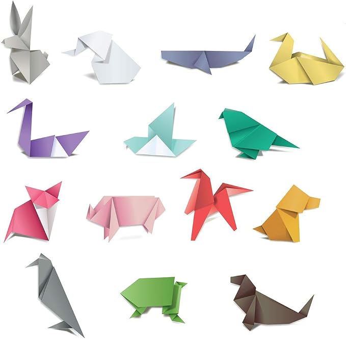 Opret Origami Paper Large, 100 Sheets 20x20cm / 8 inch Large Origami Paper 50 - Image 7
