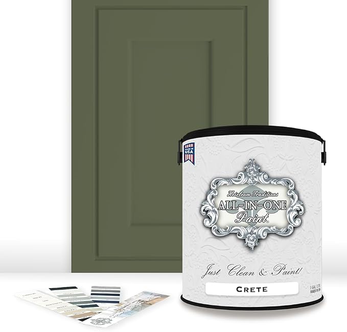 ALL-IN-ONE Paint, Durable cabinet and furniture paint. Built in primer and top by HeirloomTraditionsPaint